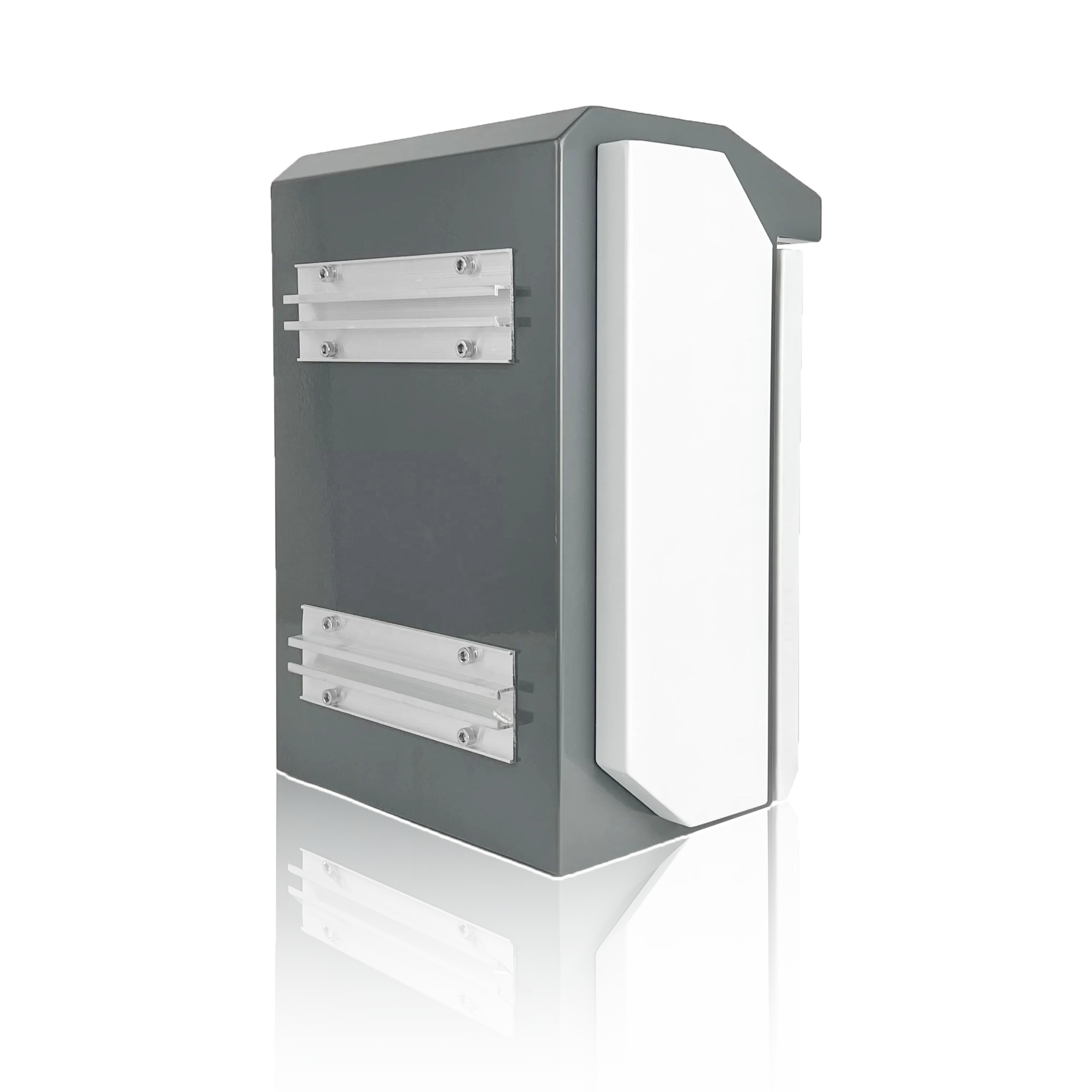 Wall Mount Telecom Cabinet Enclosure Waterproof Electrical Enclosure NEMA Hinged Electrical Enclosures With Silk Screen Logo