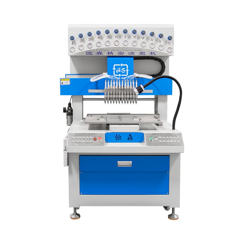 PVC Emblem Making Machine 12 Colors Rubber Bands Bracelets Soft Rubber PVC Patch Label Molding Machine