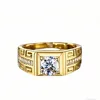 1 ct Moissanite oro