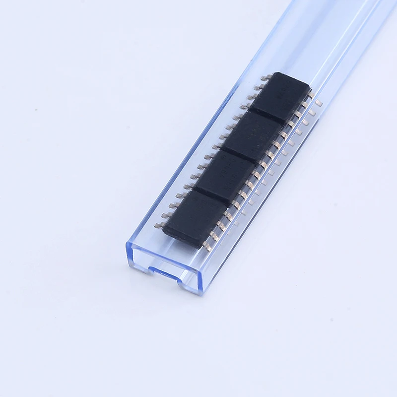 Ic Plastic square Tube Transparent Ic Tubes Manufacturers Custom Antistatic Shipping Tubes for SOP8 Chip