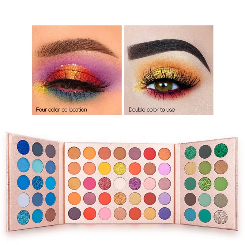 VERONNI 65 Color Shimmer Glitter Eyeshadow Matte Makeup