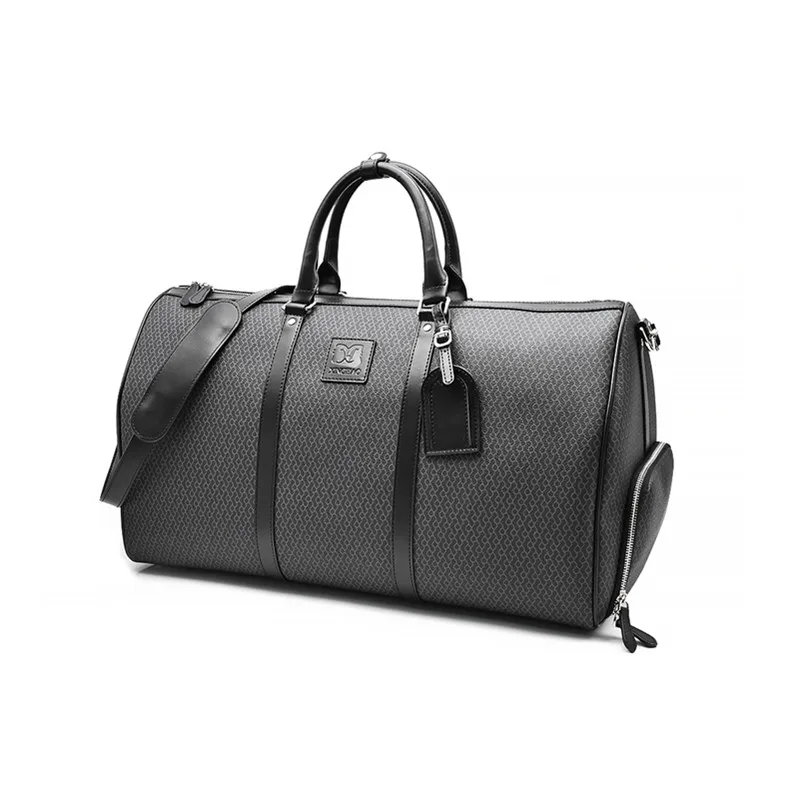 Source High Quality Vegan Leather Hand Carry Travel Bag Luxury Leather  Duffel Bag for Men Travel Weekend on m.