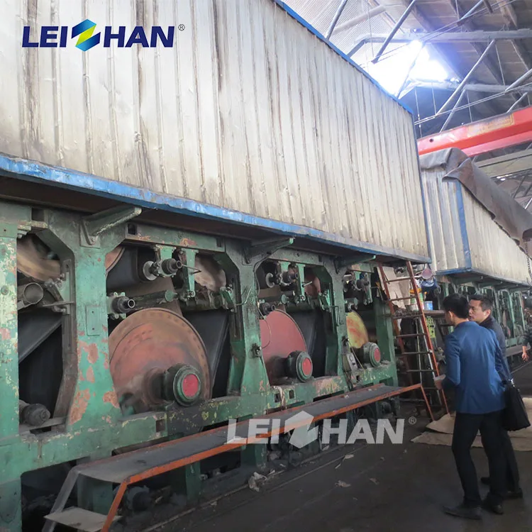 Complete Carton Paper Production Line Cardboard Manufacturing Plant Test Liner Kraft Paper Making Machine