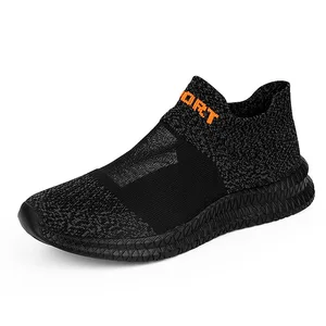 Women's Summer Casual Running Shoes with Large Size Breathable Mesh & Comfortable TPU Outsole Sports Socks for Winter & Autumn