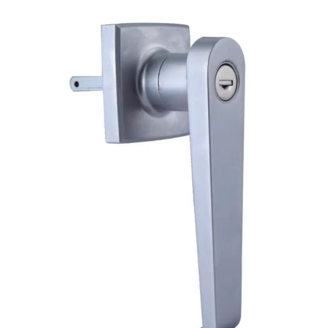 High Quality Electric Cabinet Door Plate Swing Handle Lock Made of Zinc Alloy