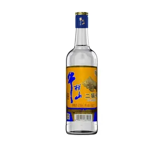 Beijing Niulan Shan 42% Pure Grain Erguotou Clear-aroma Type Baijiu 500ml Grade T0 8 Bottles Per Case