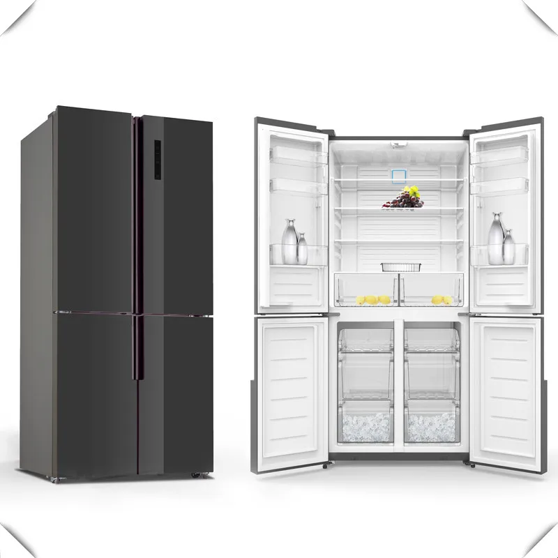 552L Ice Maker Mini Bar Side by Side Double Door Refrigerators Home Fridge