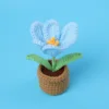crochet tulip 4