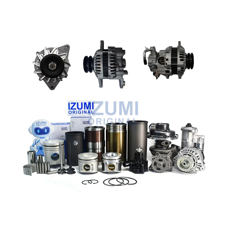 IZUMI ORIGINAL 4TNV88 4TNE88 Alternator High Quality Diesel Engine Parts For Yanmar