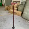 Solid wood straight-stem phoenix head four legs