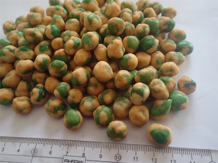 Factory Green Pea Snack / Multi Flavors Coated Green Peas supplier