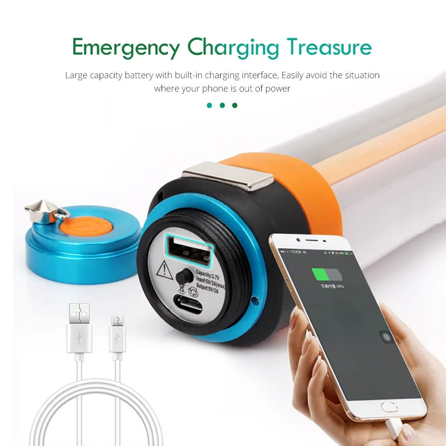 Motorcycle Led Light Mini Torch Light Recharging Smallest Usb Flash