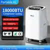 Blanc 18000 BTU Réglage chaud et froid