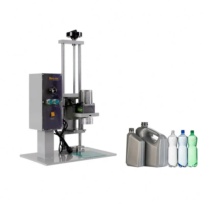 TEBAK Glass Bottle Aluminum Screw Automatic Capping Sealing Machine
