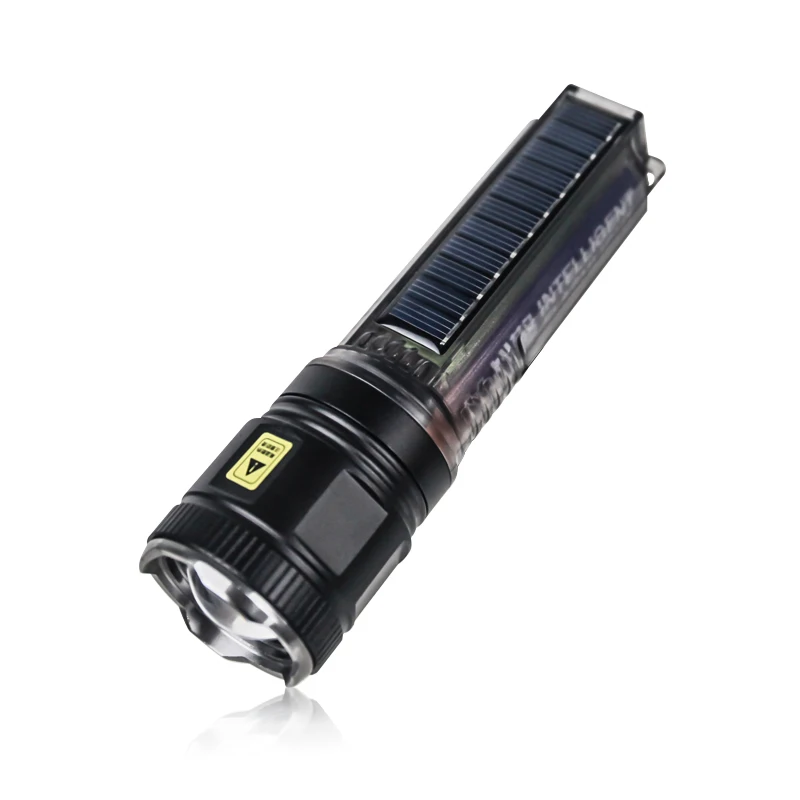 Foxhawk High Quality Multifunctional Power Bank Emergency Signal LED Solar Torch Light