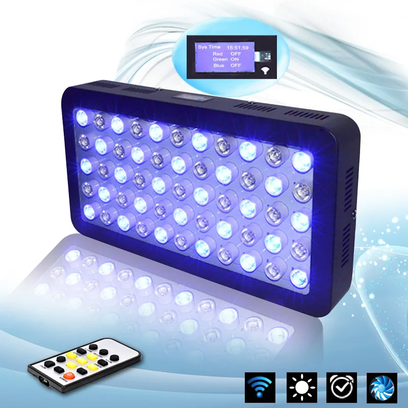 アクアリウム LED ライト 165W 165W Full Spectrum LED Aquarium Light for Coral Reef