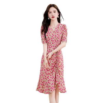 Best Selling High Quality Summer Dress Digital Printed Dress For Women