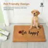 happy imitation coconut fiber floor mat -