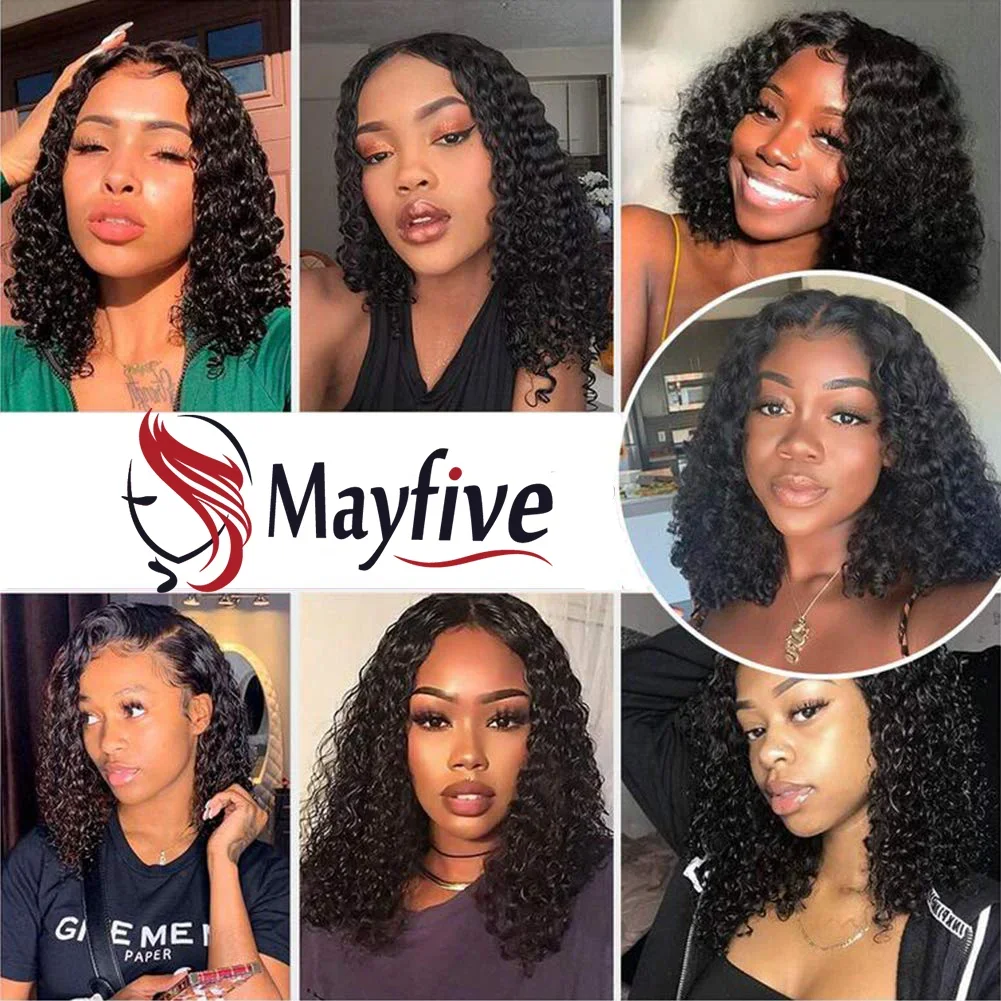 Kurze Bob Lace Front Perücke Aus Echthaar Brasilianisches Haar_voghion.com