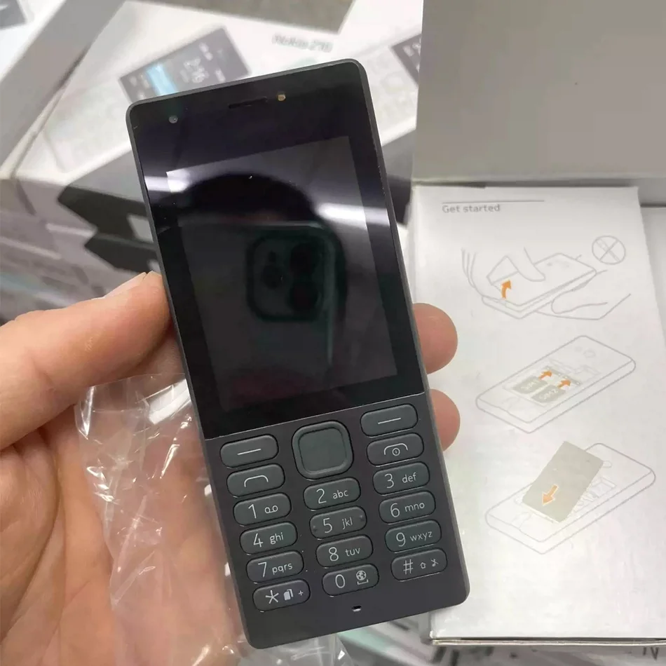 Cheap Feature Phone GSM for Nokia 216 Original Used Mobile Phones 125 105 106 110 130 Second Hand Keypad Bar Phone