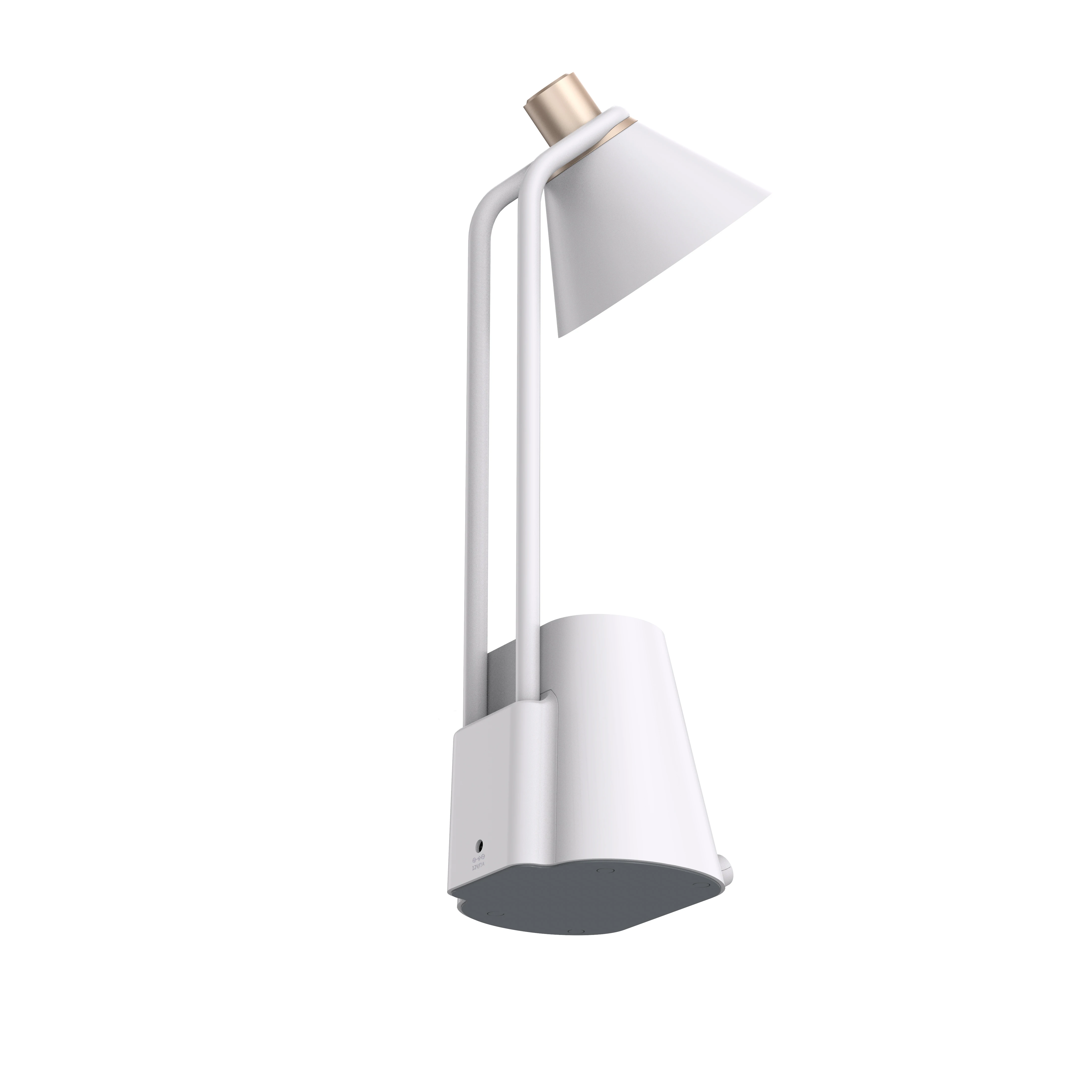 Table Lamp with Wireless Charger Light with Pen Holder 3 Grade Brightness Dimmable Desk Lamp for Children Kid Adult Study Work