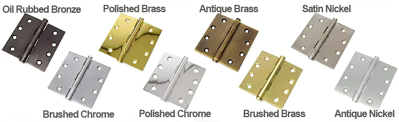 wholesale price square corner stainless steel 2bb bearing door hinges for 3x2.5 gold colour supplier