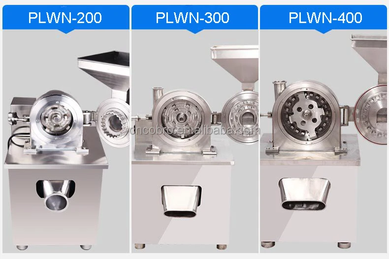 250W Electric Powder Grinder Machine - Stainless Steel Dry Grinder For Kitchen & Herbs