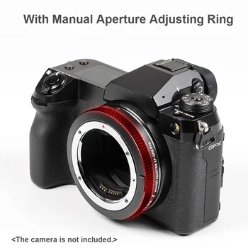 VILTROX EF-GFX Pro Auto Focus Lens Mount Adapter Ring Anti-shake EXIF Transmission for Canon EF/EF-S Lens to Fuji GFX detail image