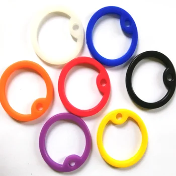 Customized high quality Silicone silencing ring Silicone dog tag cover