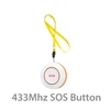 White SOS button