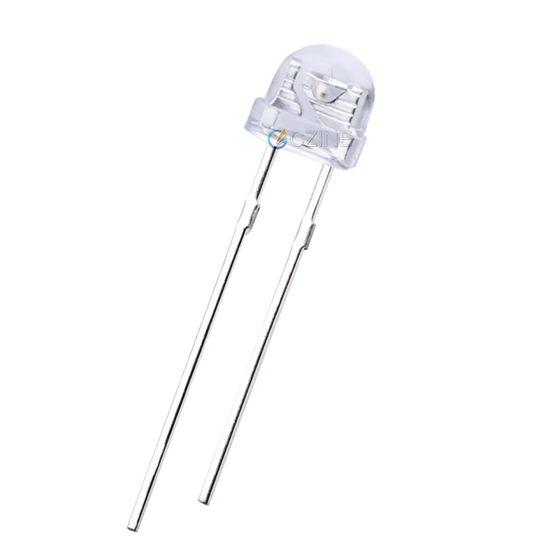 3mm 6v Pe-Wied LED White Ulta Bight 15,000 Mcd