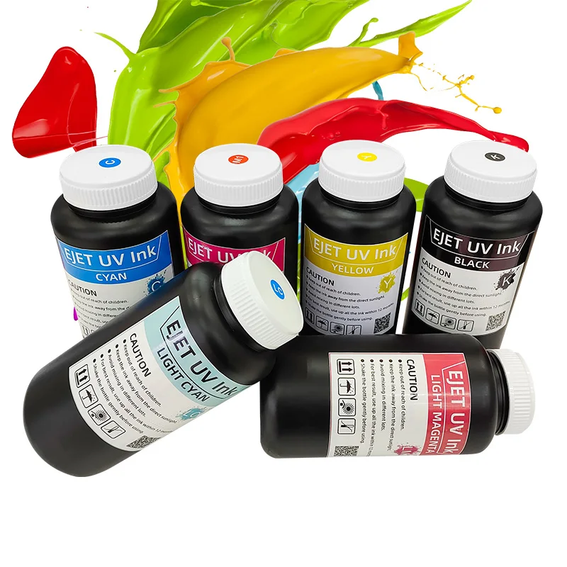 UV Ink Coating Print Primer for Acrylic Glass Plastic Metal Printing UV Coating