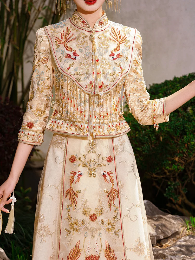 gold birthday dress long Cynthia Steffe main image 0