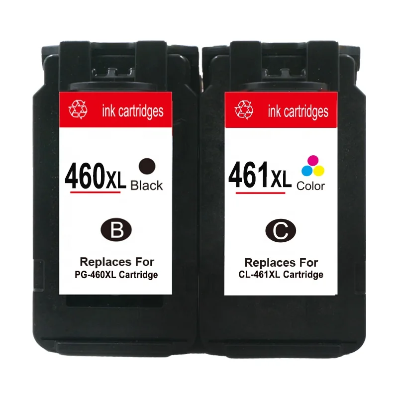 Remanufactured For Canon PG 460 CL 461 pg-460 cl-461 Ink