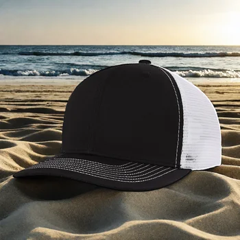 112 Truck Hard Top Baseball  Sun Hat Embroidered Mesh Cap, Summer Cotton Sports Caps 100% Polyester Dome Yutuo