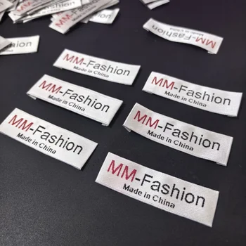 High Quality Custom Woven Labels Clothing Label Garment Main Labels