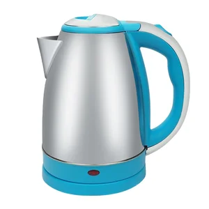 Colorful 1.8L Electric Kettle Stainless Steel Water Heater Kitchen Appliance with Color Plastic