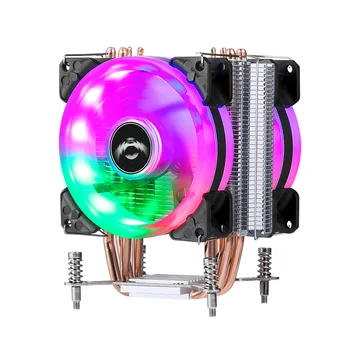 4 Heat Pipe Copper Pipe 2011 X79 Cpu Fan Cooler X99 E5 Motherboard Dual ...
