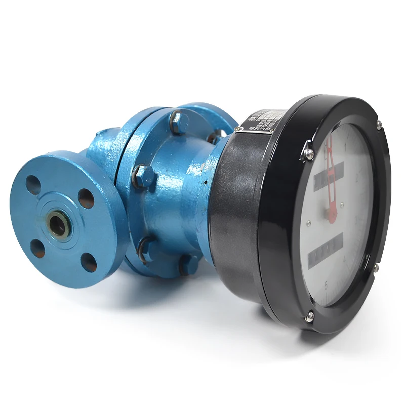 Shanghai Jns Cheap Heavy Fuel Palm Oil Oval Gear Flow Meter