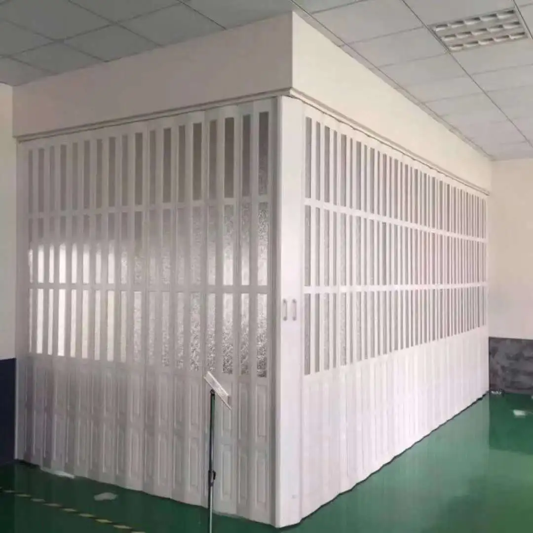 Luxury Partition Wall PVC Plastic Sliding Doors