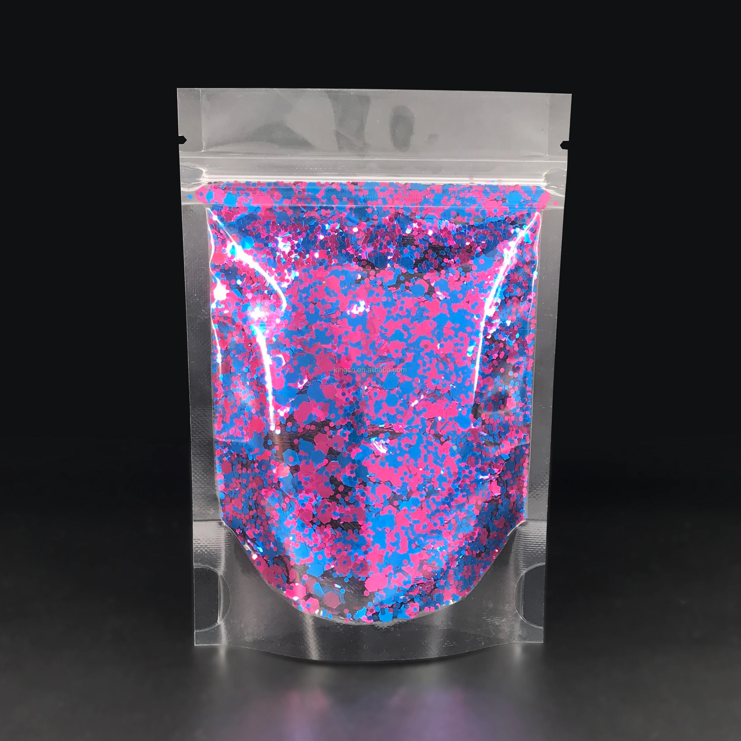 product top selling 2oz shaker shift bubble glitter color changing chunky mix glitter-20