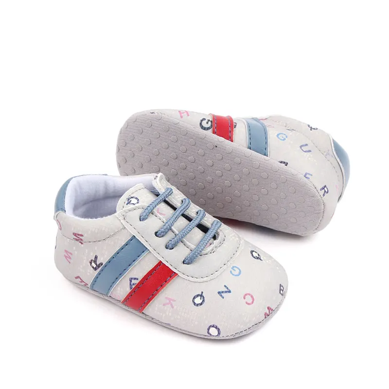 Hot Selling Spring& Autumn First Walking Prewalker Unisex Baby Toddler Shoes for Boys and Girls details