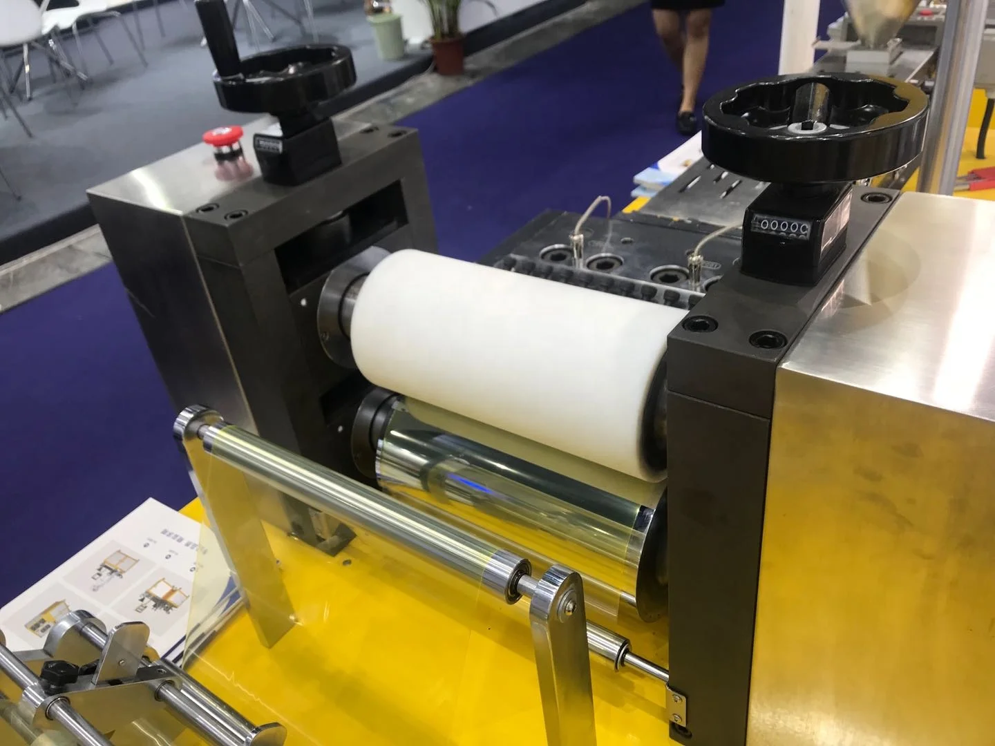 Lab PE Cast Stretch Film Machine/Mini Plastic Extruder Machinery