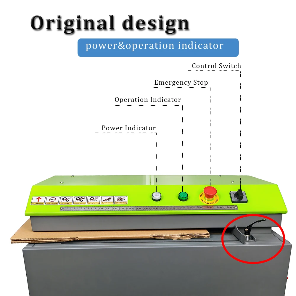 Biodegradable Recycling Used Waste Carton Box Paper Cushion Packaging Shredding Electric Industrial Shredder Machine for Sale