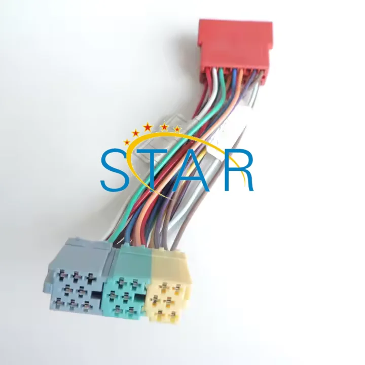 Reverse Camera Retention Wiring Harness Cable Connector 4 6 8 12 14 16 20 22 24 26 30 32 34 36 40 Pin Wire Harness for Toyota