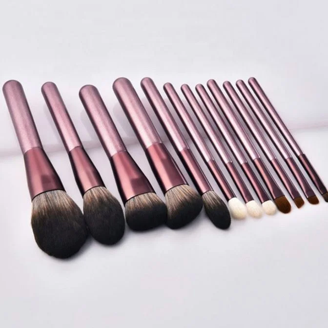 pro 12-piece professional makeup brush set