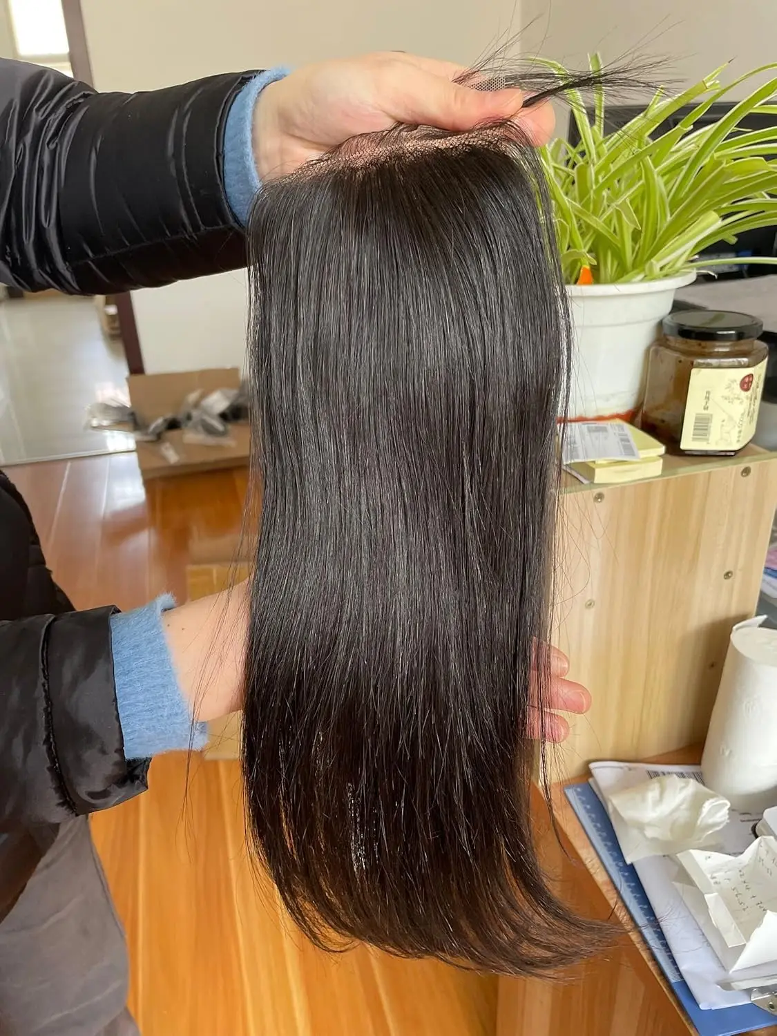 4x4 Silk Base Lace Closure with Baby Hair Pre Plucked  display picture 3