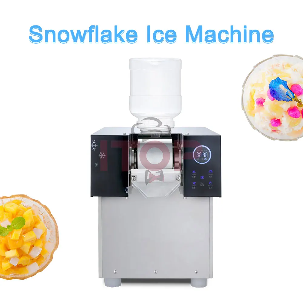 Shaved Ice Machine High Quality Snow Flake Ice Shaver Maker Traditional Korean Dessert Bingsu Machine