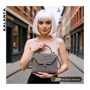 KALANTA Wholesale Women's Bags Brand Money Structured Affordable Luxury Ladies Star Femmes Chic Top-Handle