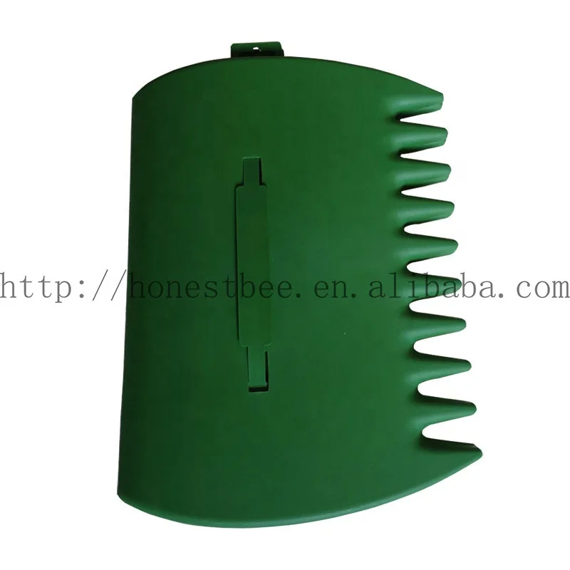 
Садовый пластиковый захват для зеленых листьев ручные грабли ручной сборщик травы листьев мусора 